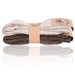 Herren Alpaka-Wolle-Socken mix - 15