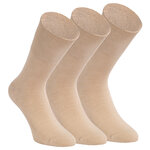 Herren Diabetikersocken ohne Gummidruck 97% Baumwolle beige - 5