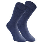 Herren Diabetikersocken ohne Gummidruck 97% Baumwolle jeansblau-melange - 9