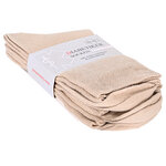 Damen Diabetikersocken ohne Gummidruck 97% Baumwolle beige - 5