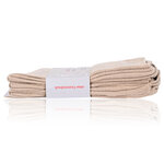 Damen Diabetikersocken ohne Gummidruck 97% Baumwolle beige - 4