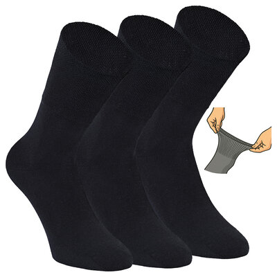 Damen Diabetikersocken ohne Gummidruck 97% Baumwolle