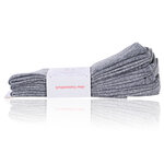 Damen Diabetikersocken ohne Gummidruck 97% Baumwolle grau-melange - 4