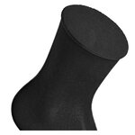 Damen Rollrand-Socken Baumwolle Camano schwarz - 3