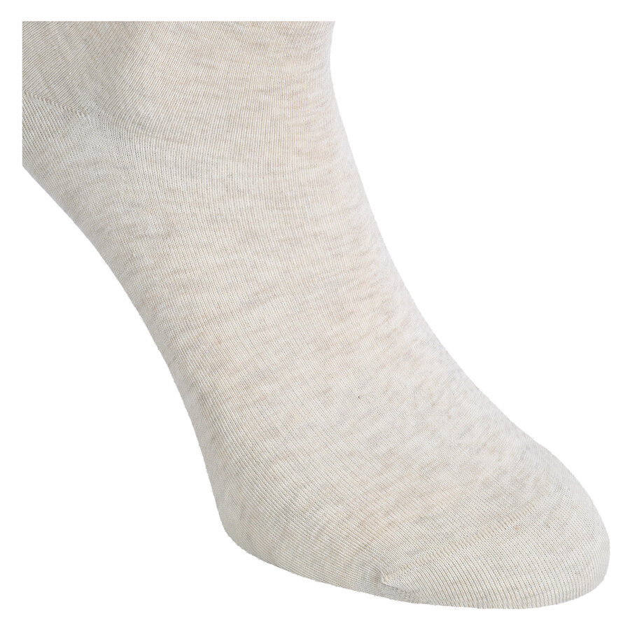 Damen Rollrand-Socken Baumwolle Camano beige-melange - 5