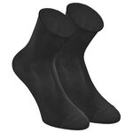 Damen Rollrand-Socken Baumwolle Camano schwarz - 1