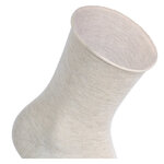 Damen Rollrand-Socken Baumwolle Camano beige-melange - 3