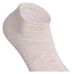 Damen Sneakersocken seidenweich Camano silky touch natural beige melange - 4