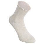 Damen Rollrand-Socken Baumwolle Camano beige-melange - 6