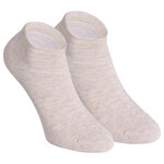 Damen Sneakersocken seidenweich Camano silky touch natural beige melange - 1