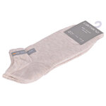 Damen Sneakersocken seidenweich Camano silky touch natural beige melange - 6