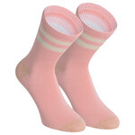 Damensocken seidenweich mit Glitzerfäden Silky lantana rosa-style - 5