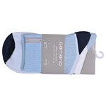 Damensocken seidenweich mit Glitzerfäden Silky angel falls blau-style - 2