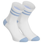 Damensocken seidenweich mit Glitzerfäden Silky angel falls blau-style - 7
