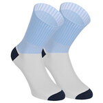 Damensocken seidenweich mit Glitzerfäden Silky angel falls blau-style - 12