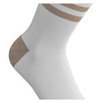 Damensocken seidenweich mit Glitzerfäden camano Silky natural braun-style - 5