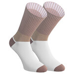 Damensocken seidenweich mit Glitzerfäden camano Silky natural braun-style - 13