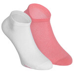 Damen Sneakersocken mesh Gewebe Camano lantana korall-rosa weiß mix - 1