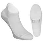 Yoga Fitness Sneakersocken Gumminoppen camano weiß - 1