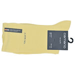 Herrensocken ohne Gummidruck Camano CA-Soft lemon grass gelb - 2
