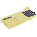 Herrensocken ohne Gummidruck Camano CA-Soft lemon grass gelb - 4