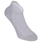 Flap Sneakersocken Bio-Baumwolle camano grau-weiß-mix - 9