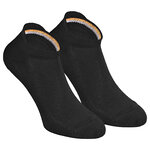 Flap Sneakersocken Bio-Baumwolle camano schwarz - 1