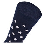 Damen Socken Bio-Baumwolle Apollo Muster Ringel Herzen Sterne grau-marine-mix - 29