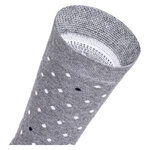 Damen Socken Bio-Baumwolle Apollo Muster Ringel Herzen Sterne grau-marine-mix - 28