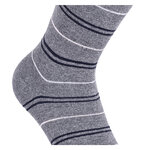 Damen Socken Bio-Baumwolle Apollo Muster Ringel Herzen Sterne grau-marine-mix - 7