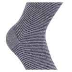 Damen Socken Bio-Baumwolle Apollo Muster Ringel Herzen Sterne grau-marine-mix - 6