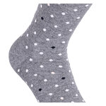 Damen Socken Bio-Baumwolle Apollo Muster Ringel Herzen Sterne grau-marine-mix - 31