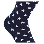 Damen Socken Bio-Baumwolle Apollo Muster Ringel Herzen Sterne grau-marine-mix - 32