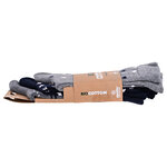 Damen Socken Bio-Baumwolle Apollo Muster Ringel Herzen Sterne grau-marine-mix - 25