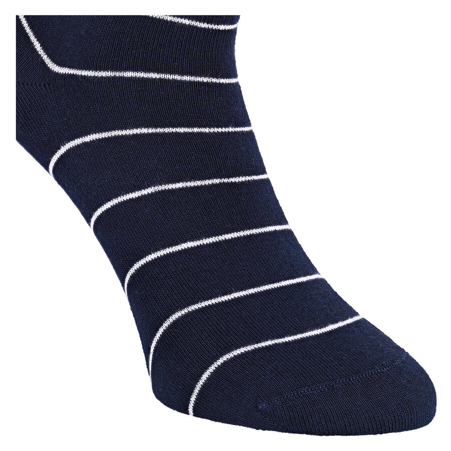 Damen Socken Baumwolle Apollo Muster Ringel Herzen Sterne grau-marine-mix - 14