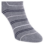 Damen Socken Bio-Baumwolle Apollo Muster Ringel Herzen Sterne grau-marine-mix - 39