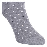 Damen Socken Bio-Baumwolle Apollo Muster Ringel Herzen Sterne grau-marine-mix - 26