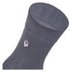 Herren Kurzsocken extra weites Bündchen stahlgrau - 3