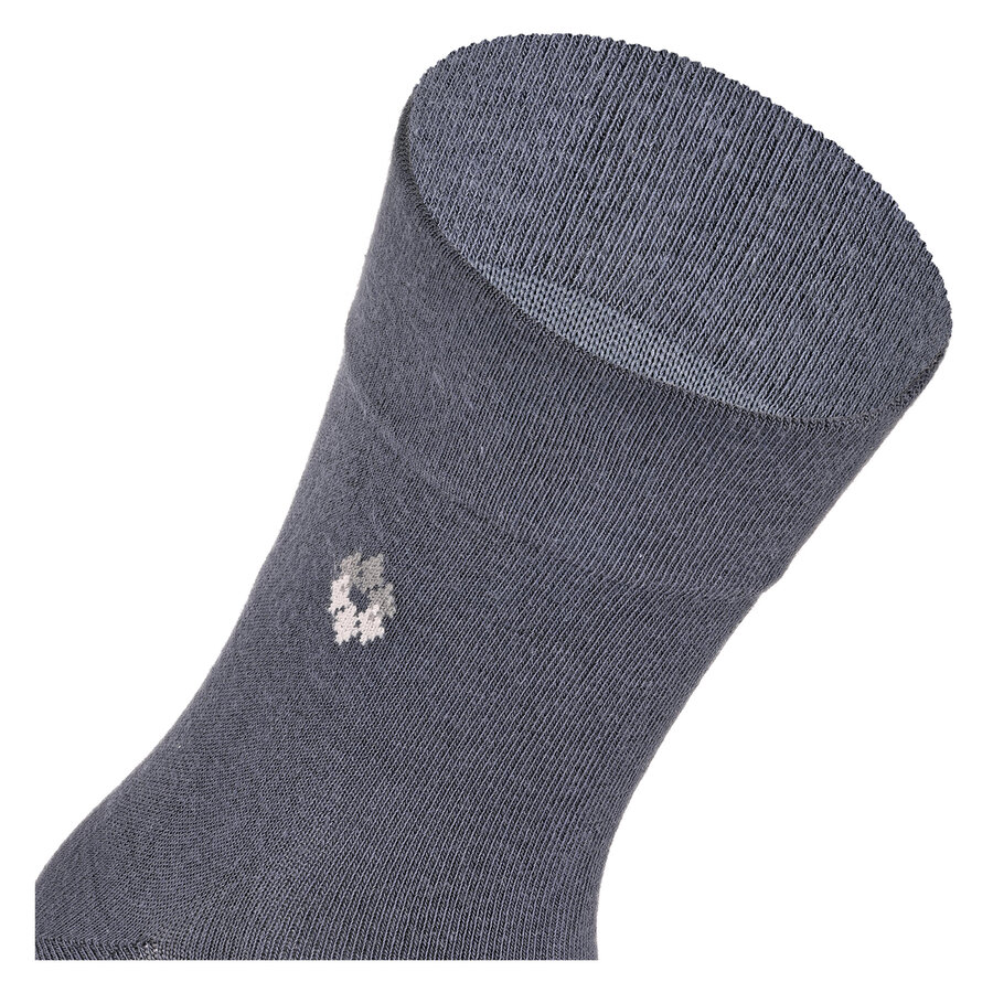 Herren Kurzsocken extra weites Bündchen stahlgrau - 3