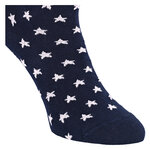 Damen Socken Bio-Baumwolle Apollo Muster Ringel Herzen Sterne grau-marine-mix - 27