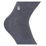 Herren Kurzsocken extra weites Bündchen stahlgrau - 10