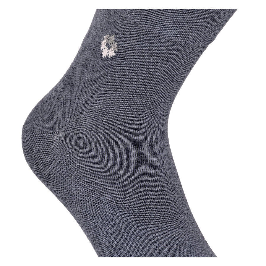 Herren Kurzsocken extra weites Bündchen stahlgrau - 10