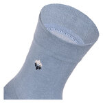 Herren Kurzsocken extra weites Bündchen jeans-blau - 3