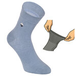 Herren Kurzsocken extra weites Bündchen jeans-blau - 5