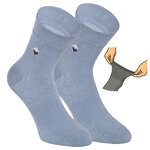Herren Kurzsocken extra weites Bündchen jeans-blau - 6