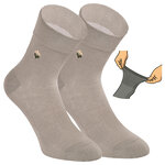 Herren Kurzsocken extra weites Bündchen oliv-grün - 6