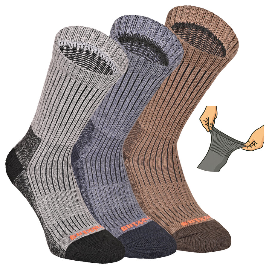 Herren Komfort-Trekkingsocken Baumwolle Athletic-Feature-Line