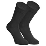 Damensocken extra breites Komfort-Bündchen und Schaft schwarz - 6