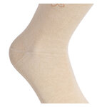 Damensocken extra breites Komfort-Bündchen und Schaft beige-mix - 20