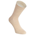 Damensocken extra breites Komfort-Bündchen und Schaft beige-mix - 18